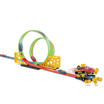 DWI Dowellin DIY Track Builder Play set Toy Loop Launcher Track set toy